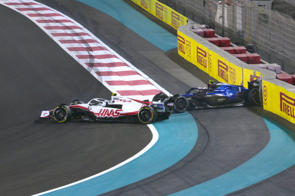 Formel 1 Mick Schumacher Latifi Abu Dhabi 2022