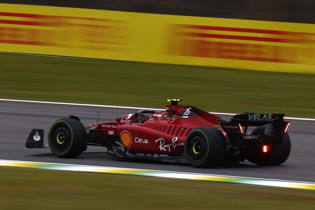 Formel 1 Carlos Sainz jr. Ferrari Brasilien GP 2022