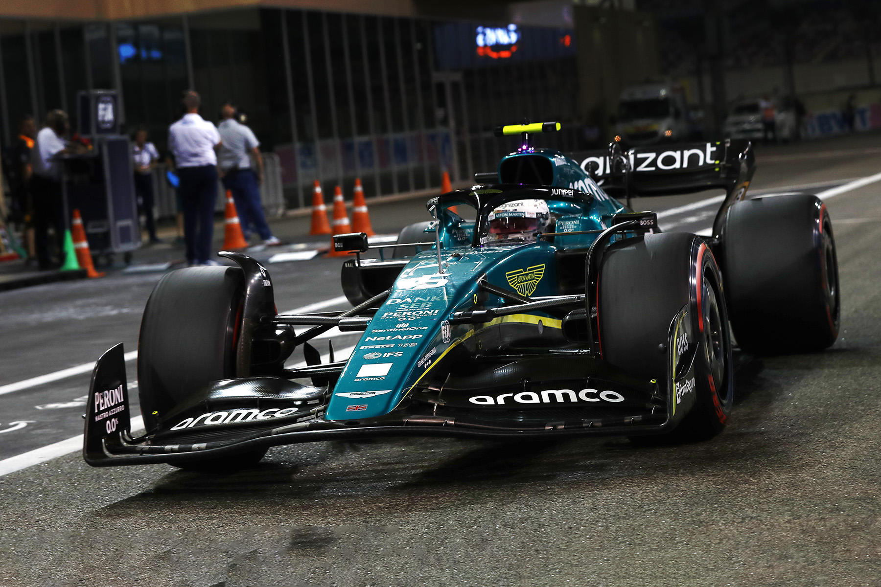 Formel 1 Sebastian Vettel Abu Dhabi 2022