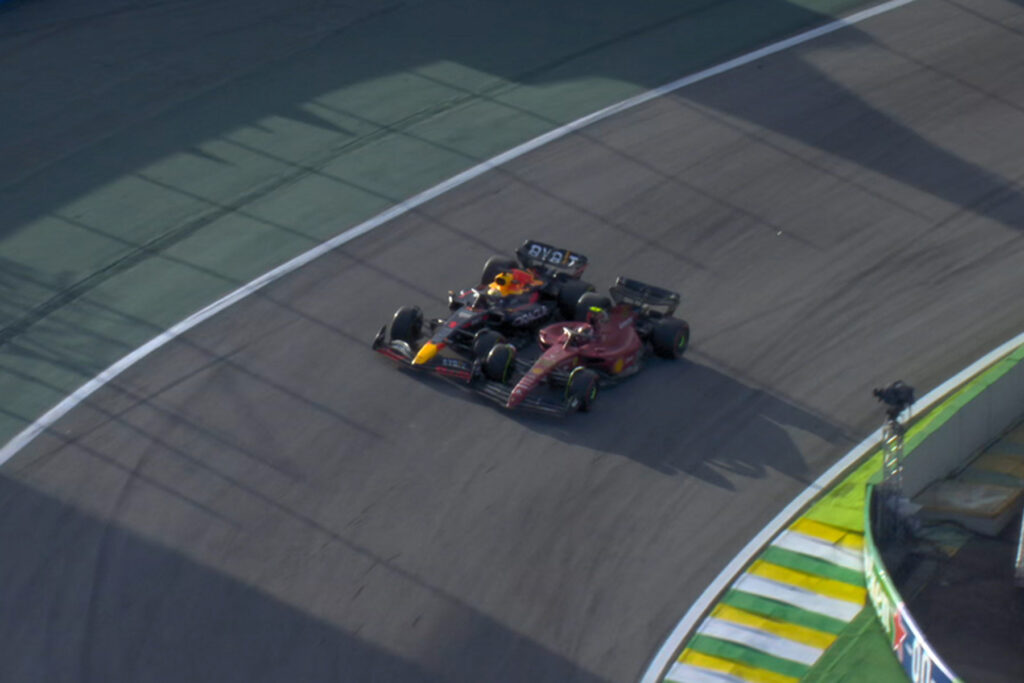 Formel 1 Verstappen Sainz Brasilien Sprint 2022