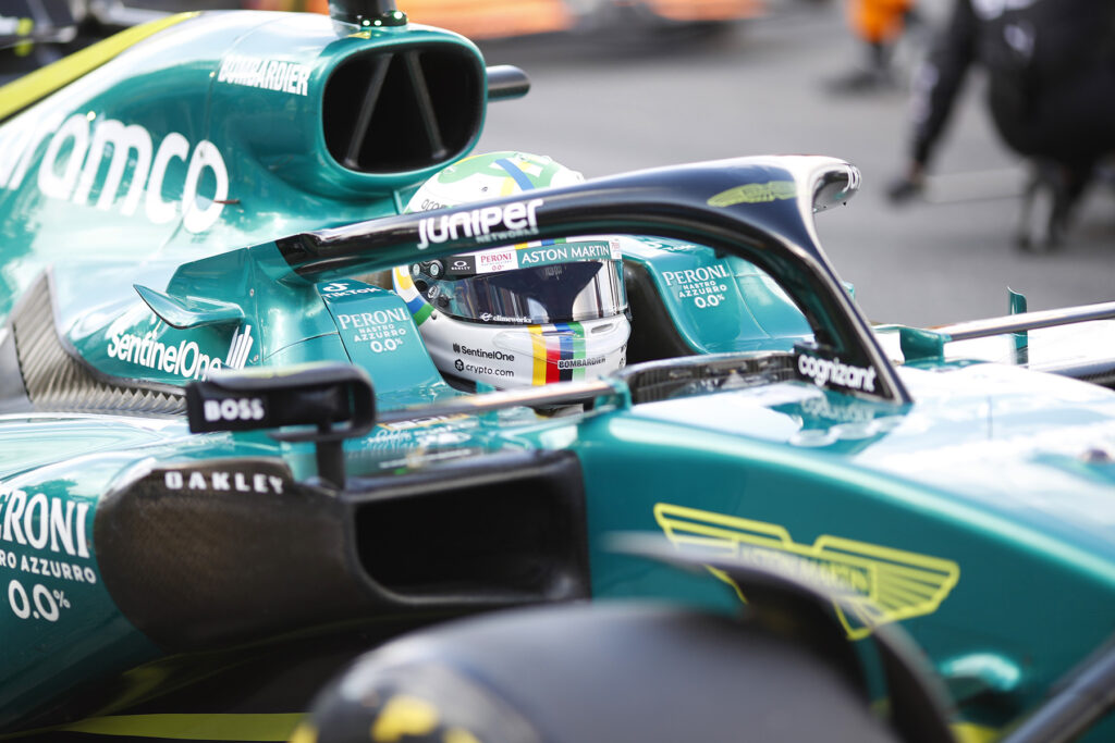 Formel 1 Sebastian Vettel Aston Martin Brasilien 2022