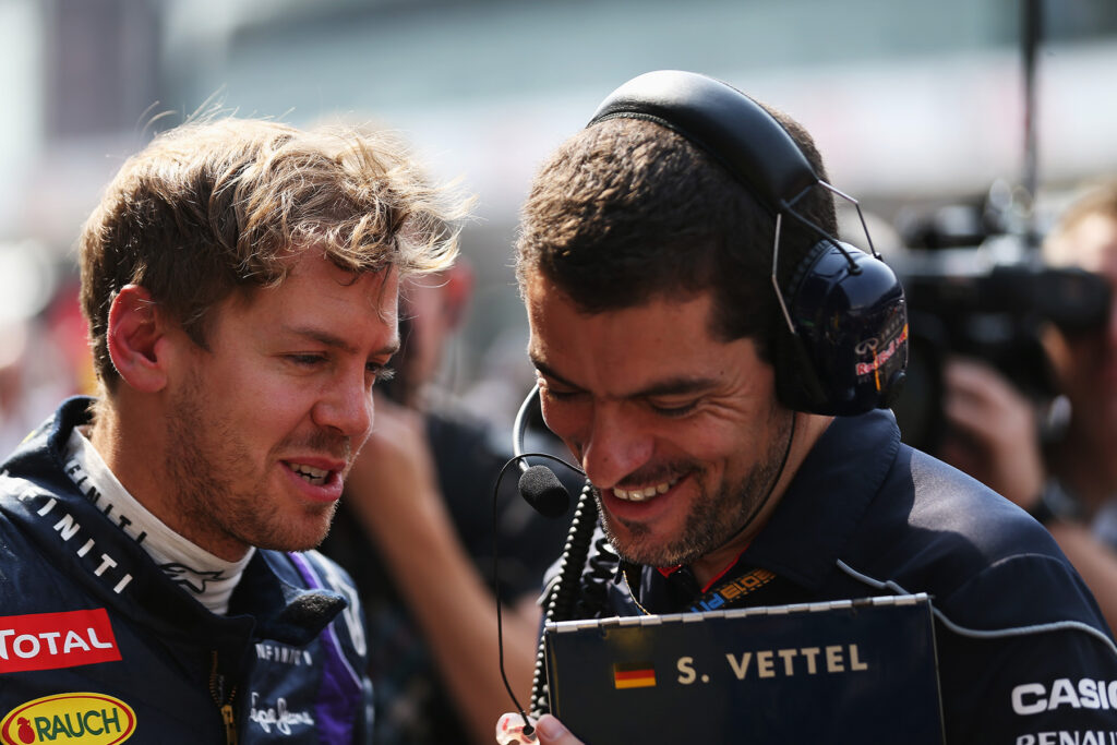 Formel 1 Sebatian Vettel Guillaume Rocquelin Red Bull
