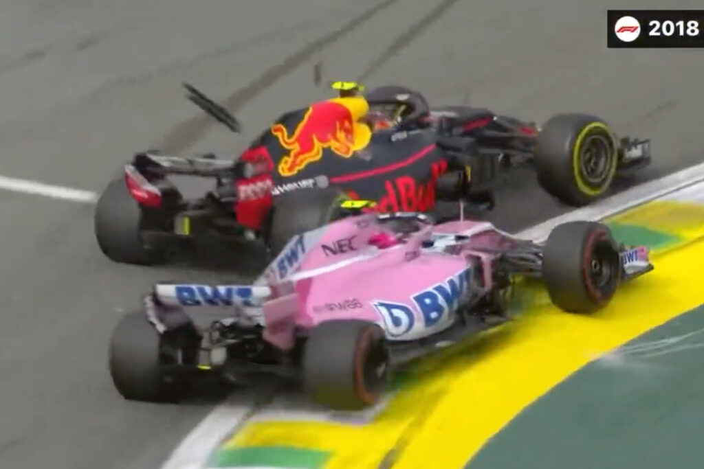 Formel 1 Max Verstappen Esteban Ocon Red Bull Brasilien 2018