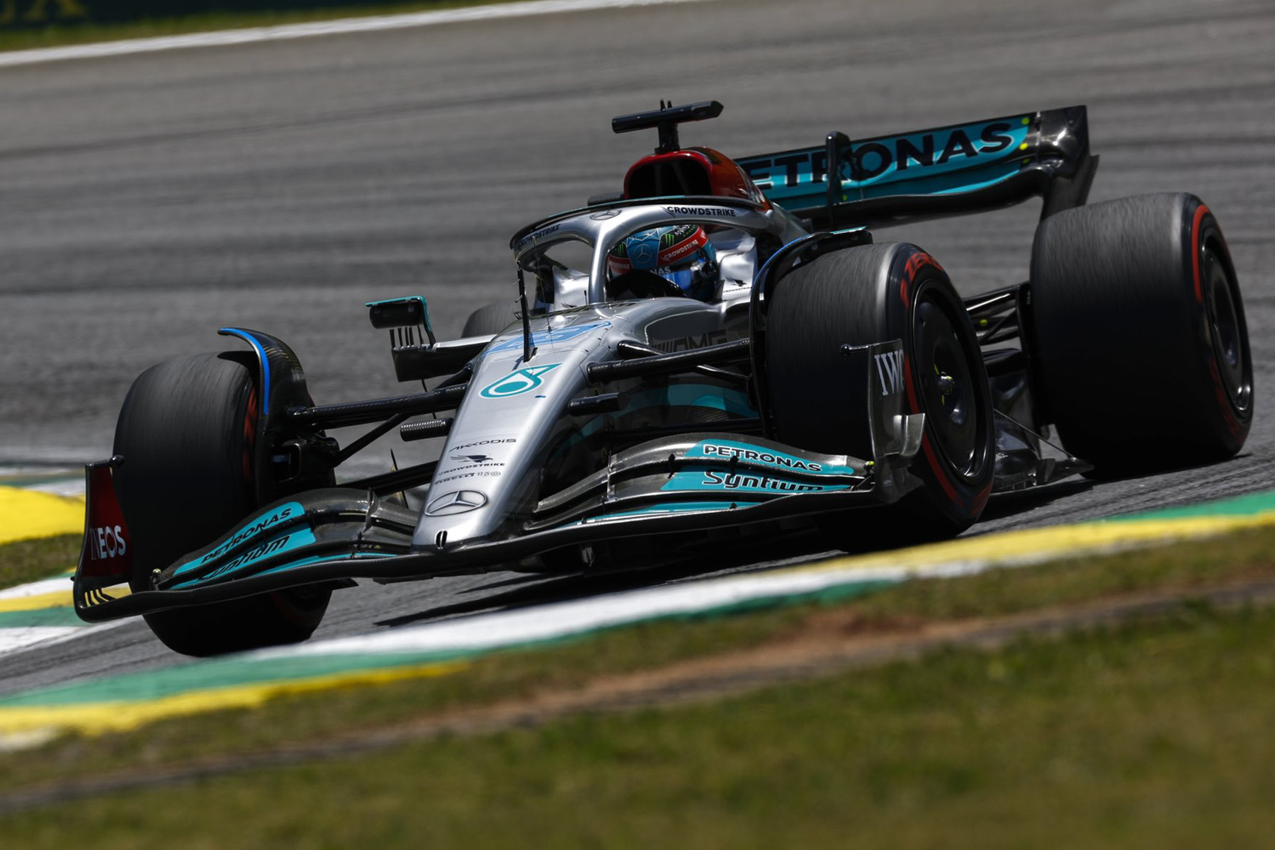 Formel 1 George Russell Mercedes Brasilien 2022