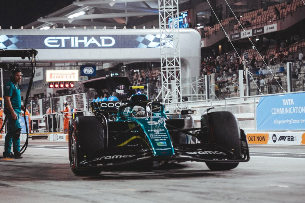 Formel 1 Sebastian Vettel Aston Martin Abu Dhabi 2022
