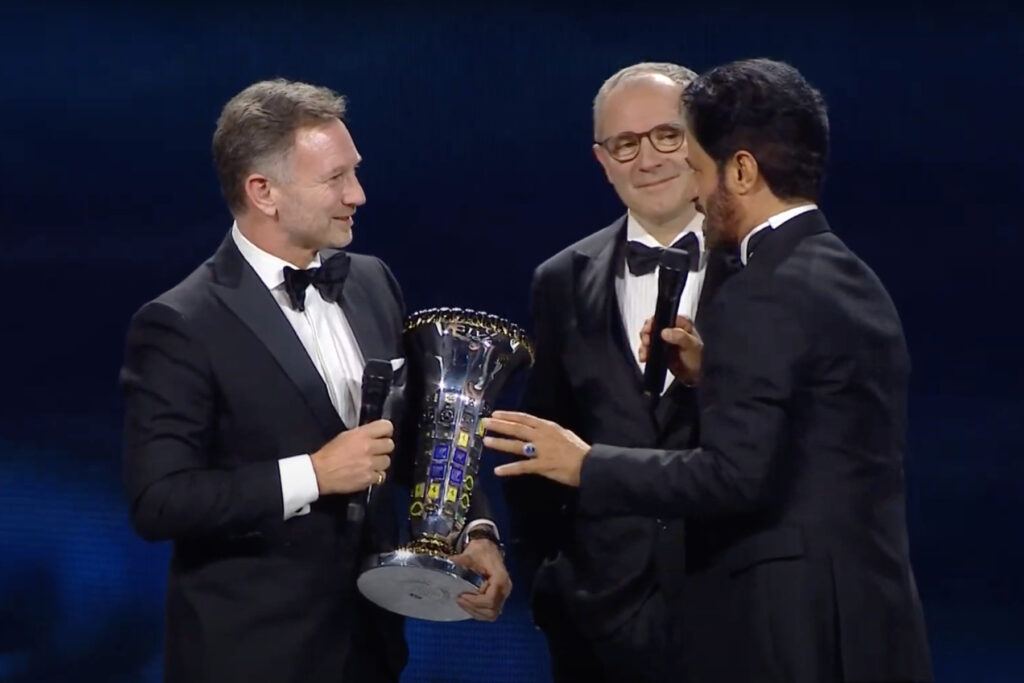Formel 1 FIA Gala Red Bull Christian Horner Mohammed bin Sulayem Stefano Domenicali 2022