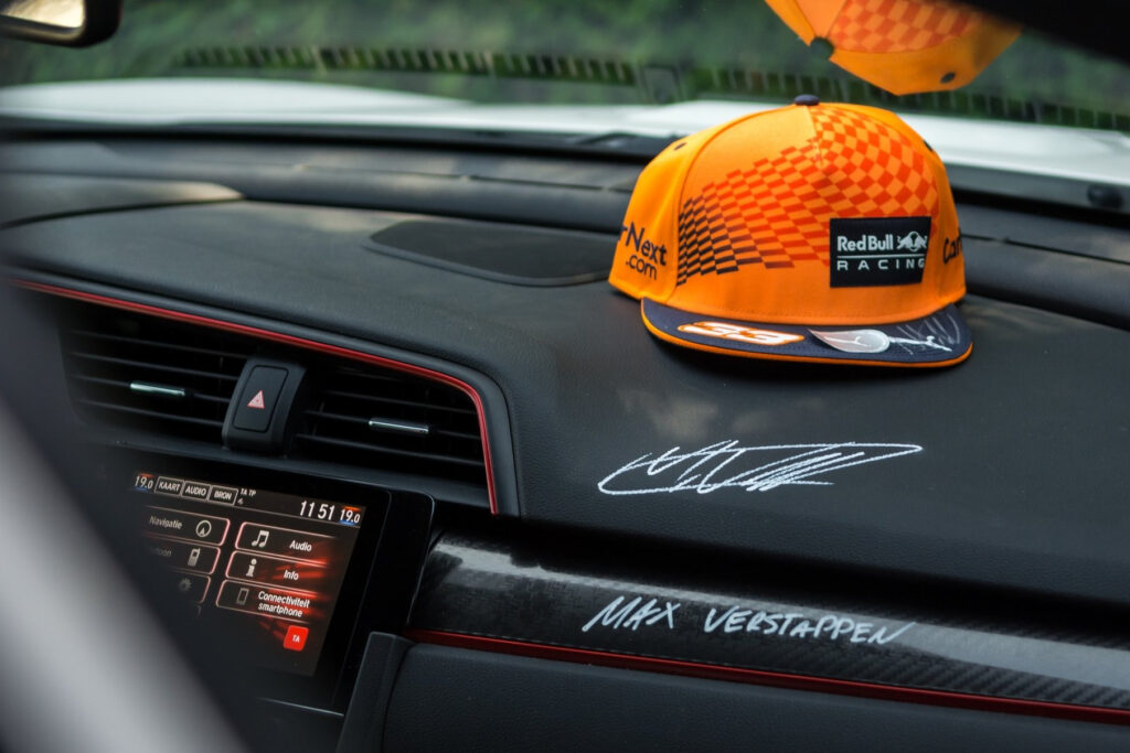 Formel 1 Max Verstappen Honda Civic Type R GT Red Bull 2021