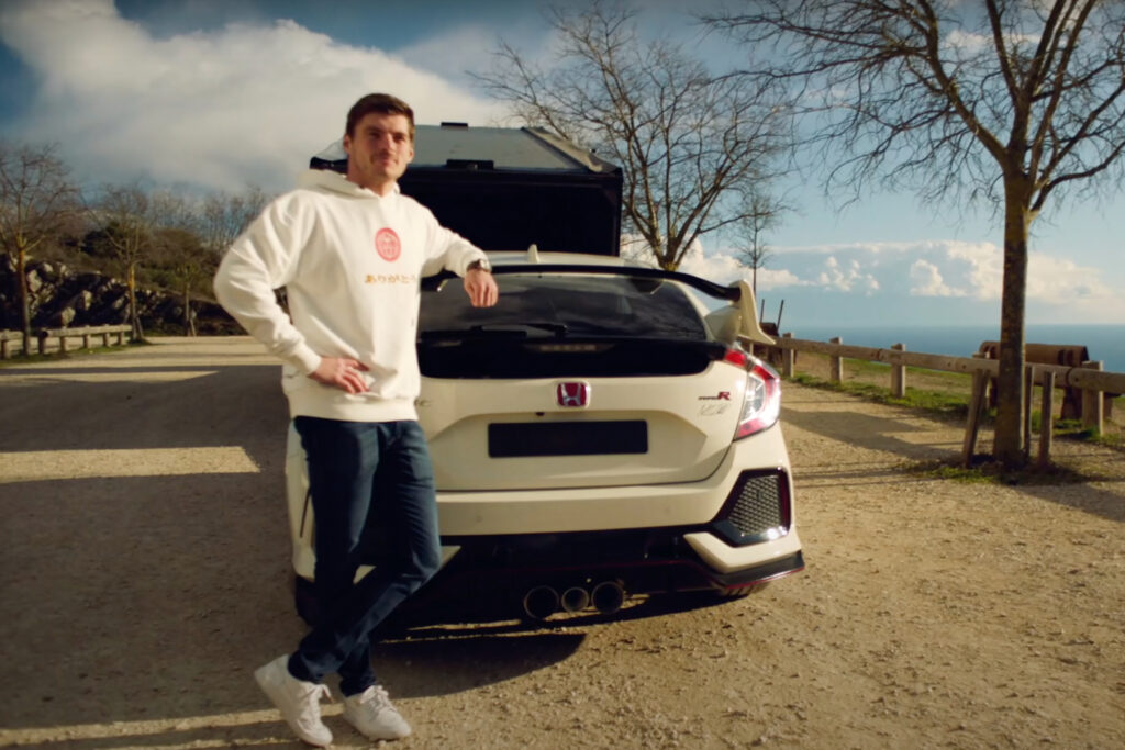 Formel 1 Max Verstappen Honda Civic Type R GT Red Bull 2021