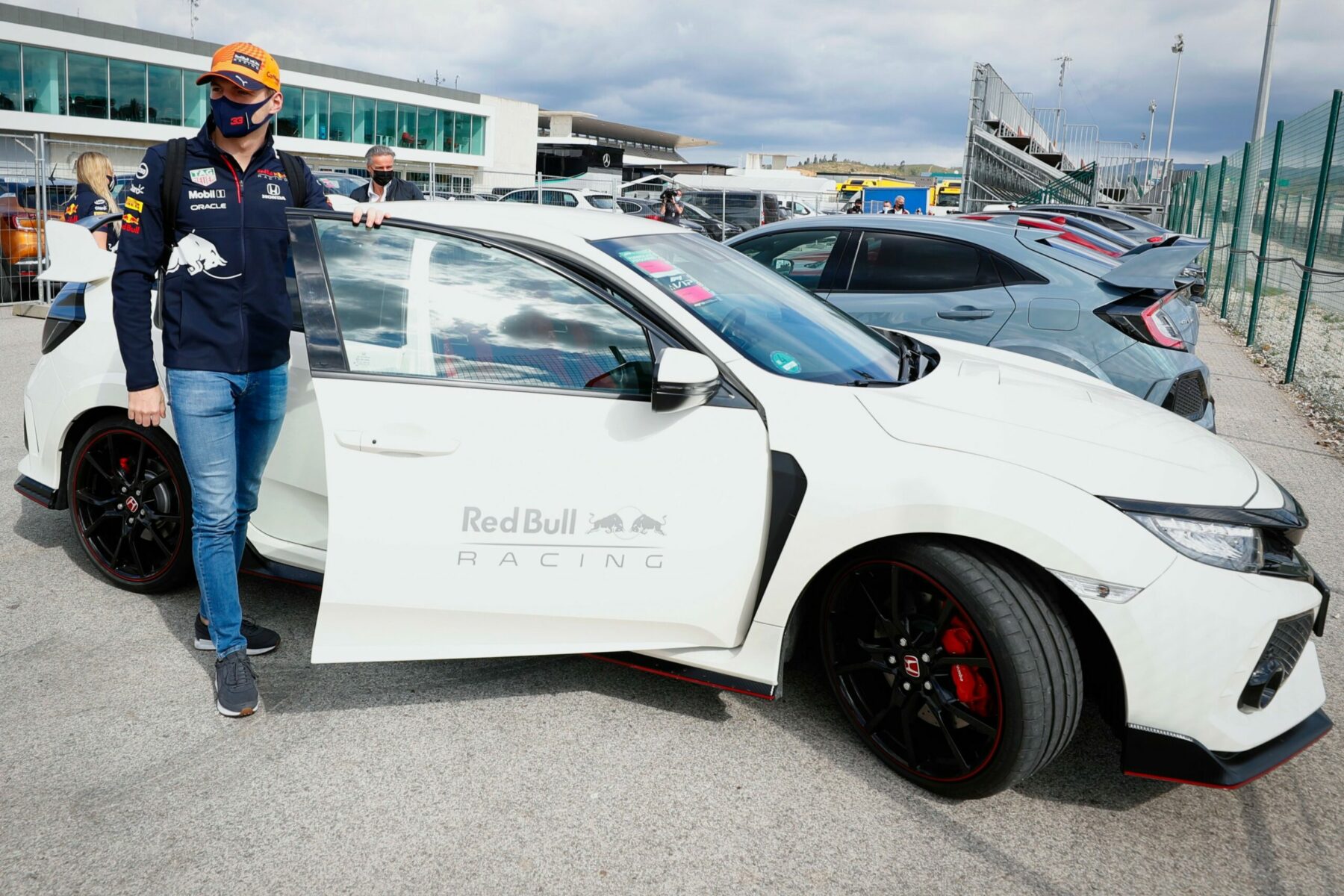 Formel 1 Max Verstappen Honda Civic Type R GT Red Bull 2021