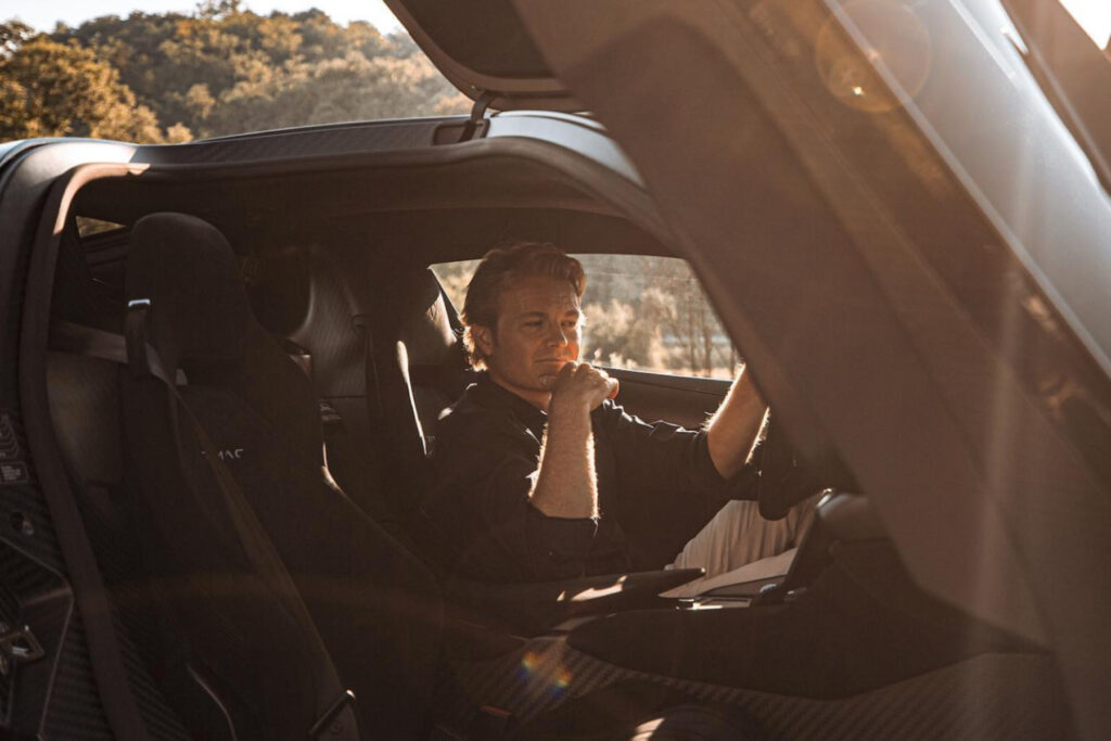 Formel 1 Nico Rosberg Rimac Nevera 2022