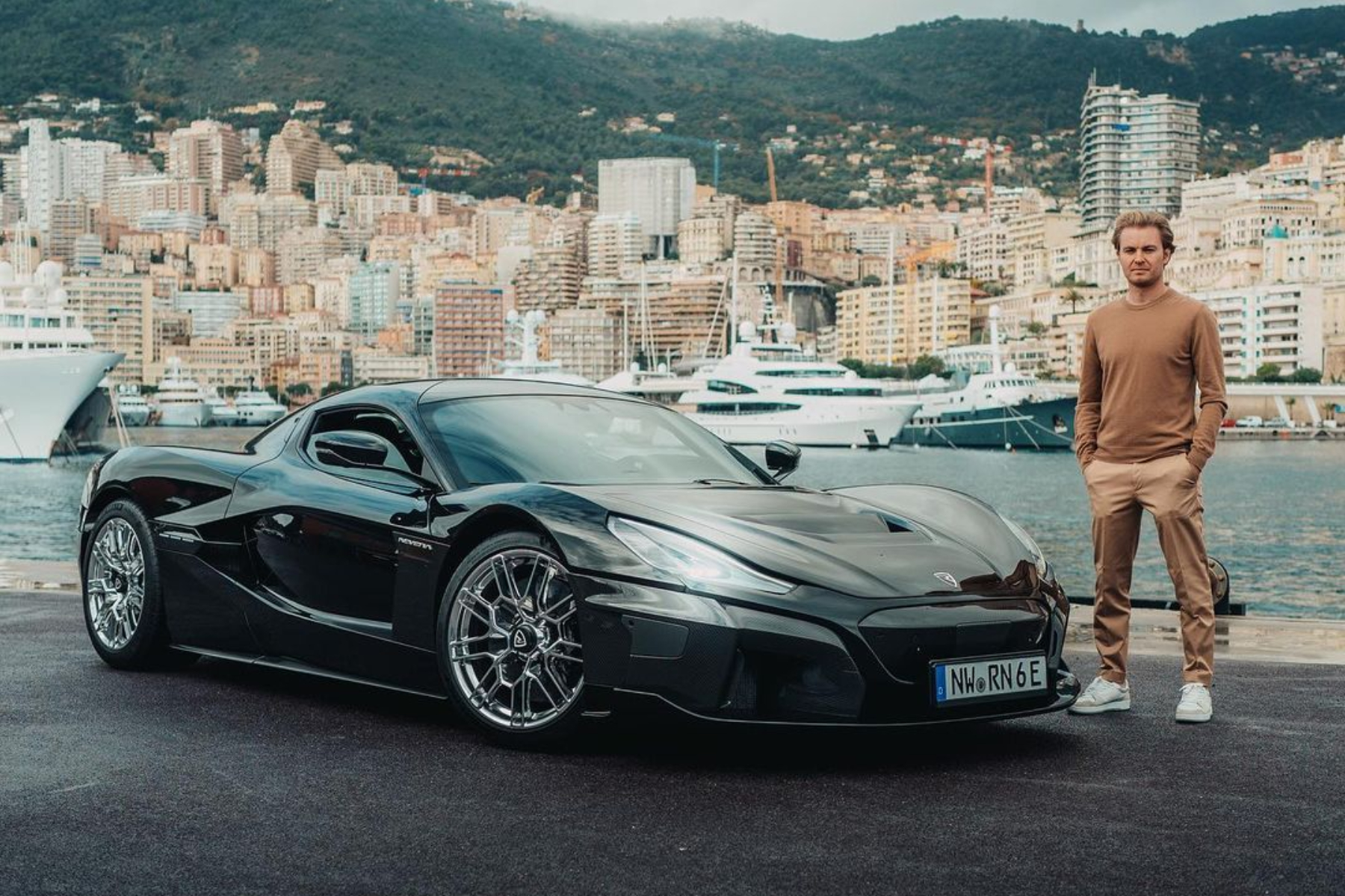 Formel 1 Nico Rosberg Rimac Nevera Monaco 2022