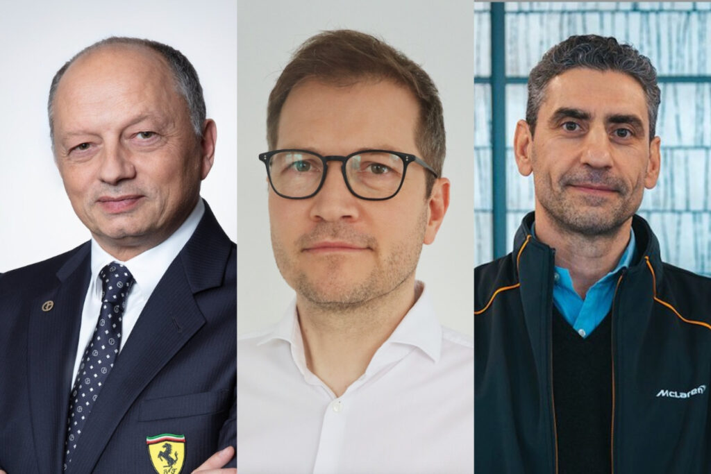 Formel 1 Fred Vasseur Andreas Seidl Andrea Stella Ferrari Audi McLaren Teamchef 2022