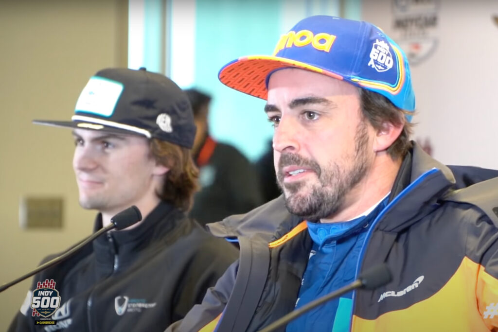 Formel 1 IndyCar Colton Herta Fernando Alonso Indianapolis Indy 500