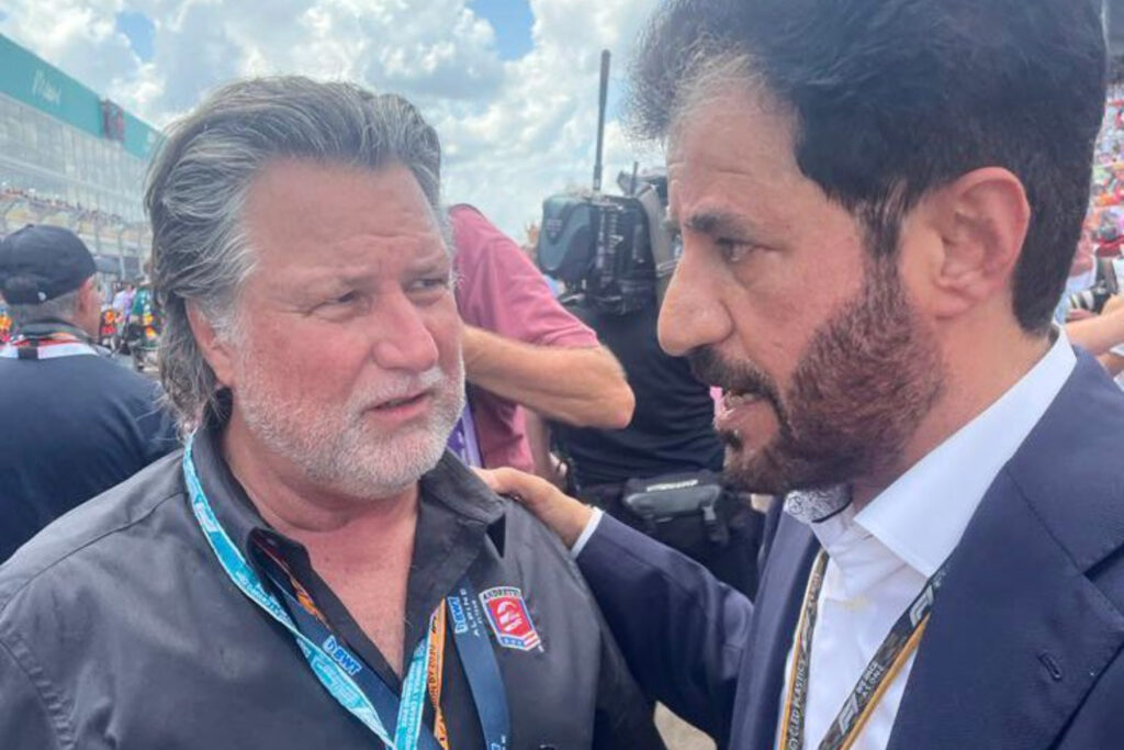 Formel 1 Michael Andretti Mohammed bin Sulayem FIA Grid Miami GP 2022
