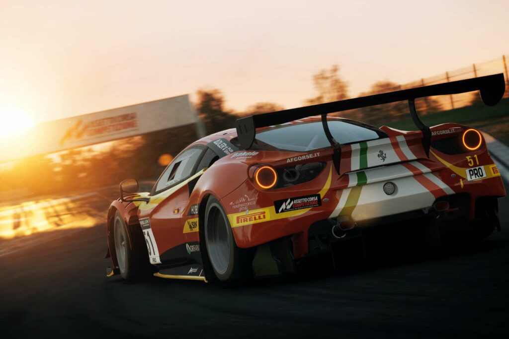 Die Grafik in ACC ist ein Augenschmaus