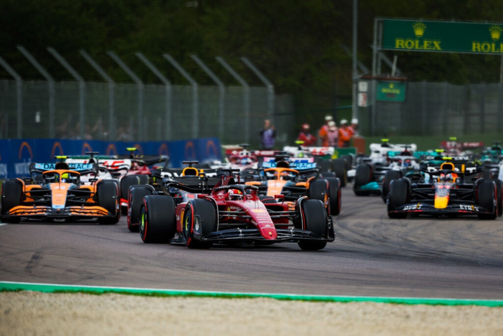 Formel 1 Feld Start Sprint Imola 2022