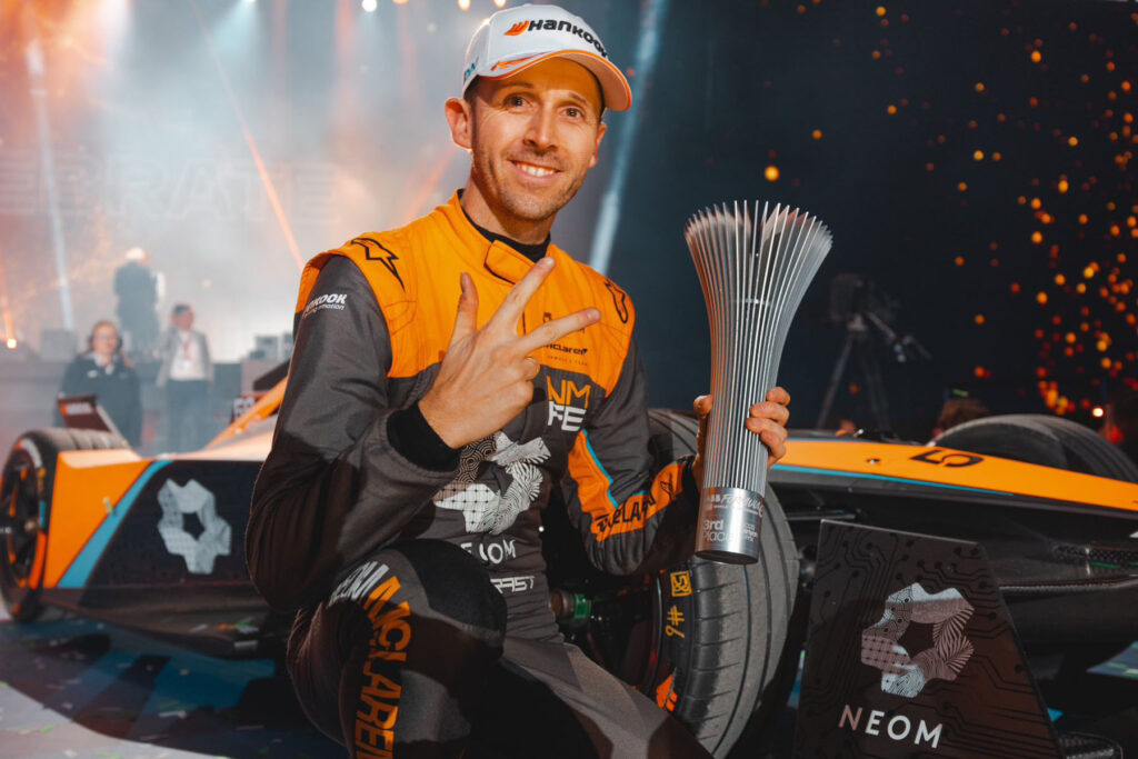 Formel E René Rast. Credit: McLaren
