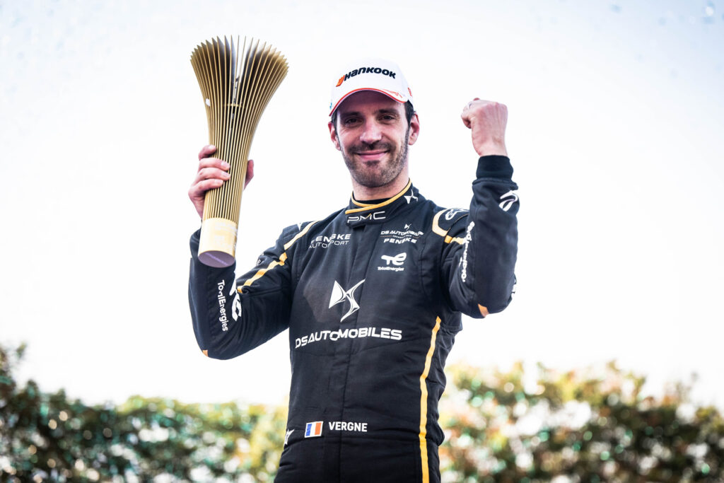 Jean-Eric Vergne. Credit: Formel E