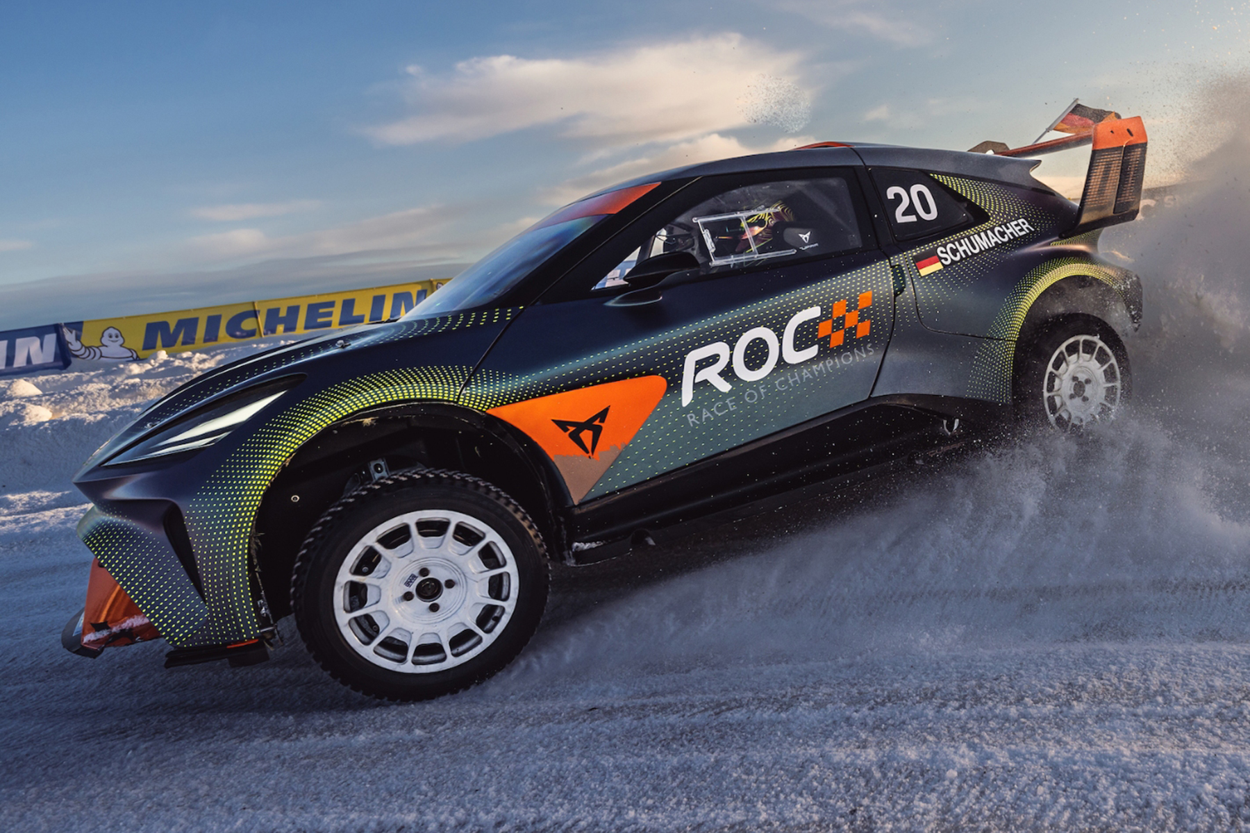 Race of Champions 2023 Mick Schumacher. Credit: Cupra