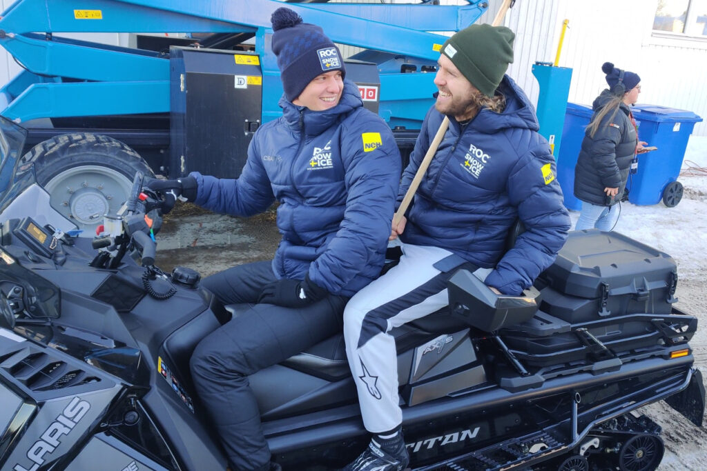 Race of Champions Mick Schumacher und Sebastian Vettel. Credit: F. Hackbarth