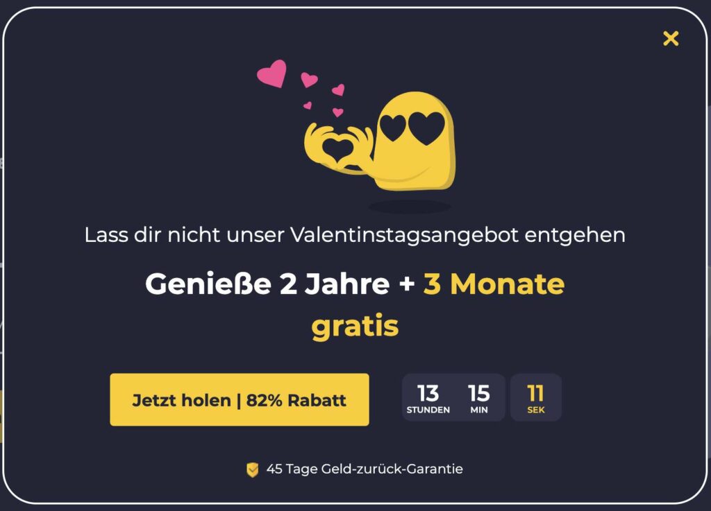 Cyber Ghost VPN Deal Angebot offer