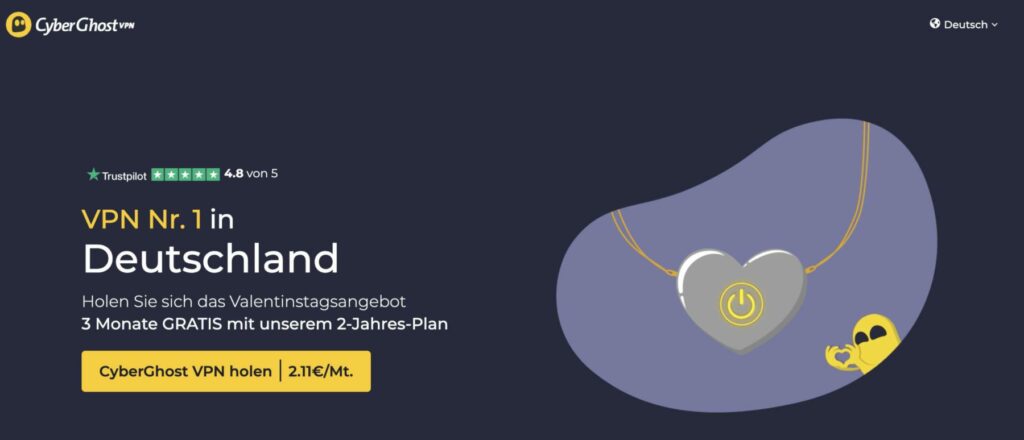 Cyber Ghost VPN Deal Offer