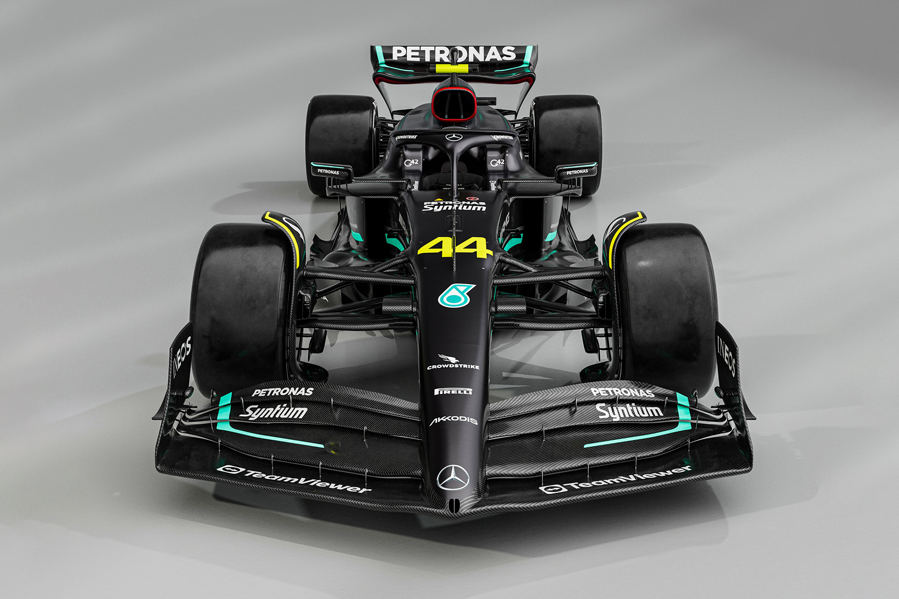 Formel 1 Mercedes W14 neues Auto 2023