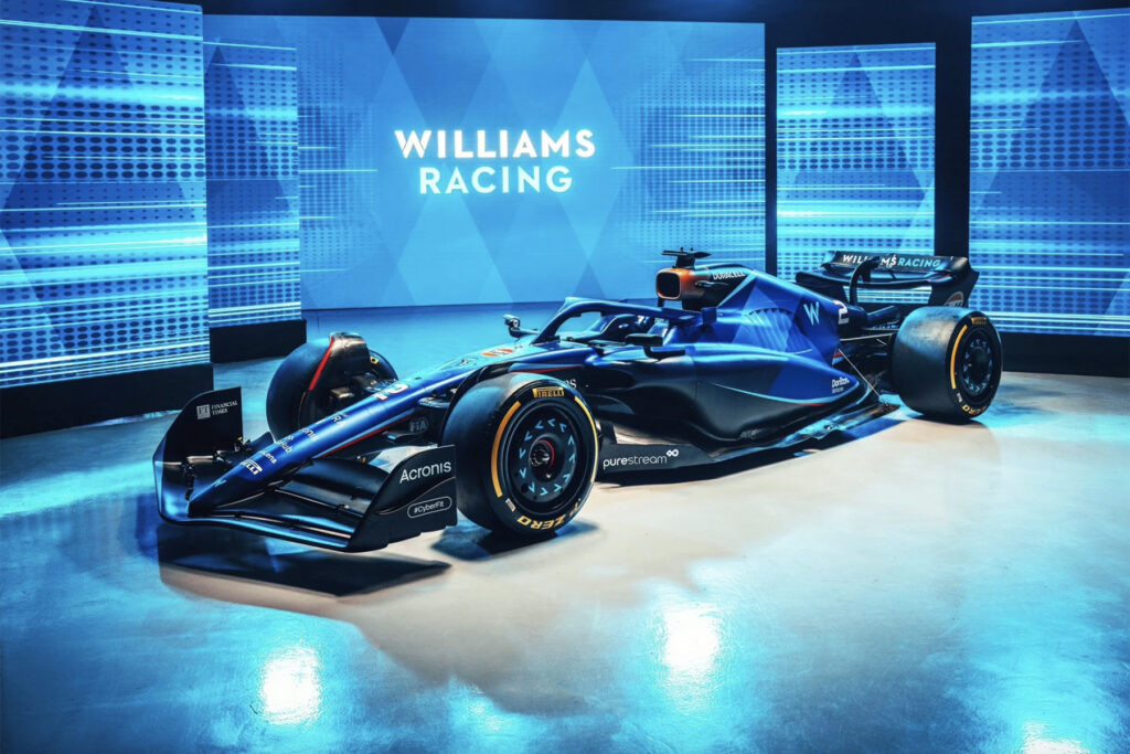 Formel 1 2023 Präsentationen Williams FW45. Credit: Williams