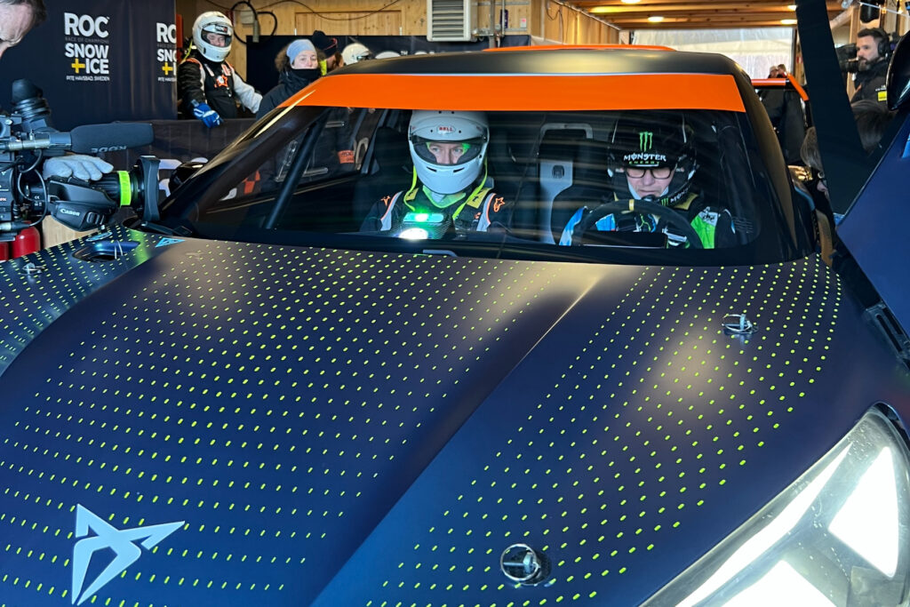 Cupra UrbanRebel Petter Solberg Hackbarth Mitfahrt Race of Champions 2023