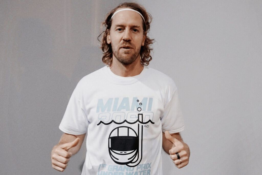 Formel 1 Sebastian Vettel T-Shirt 2023