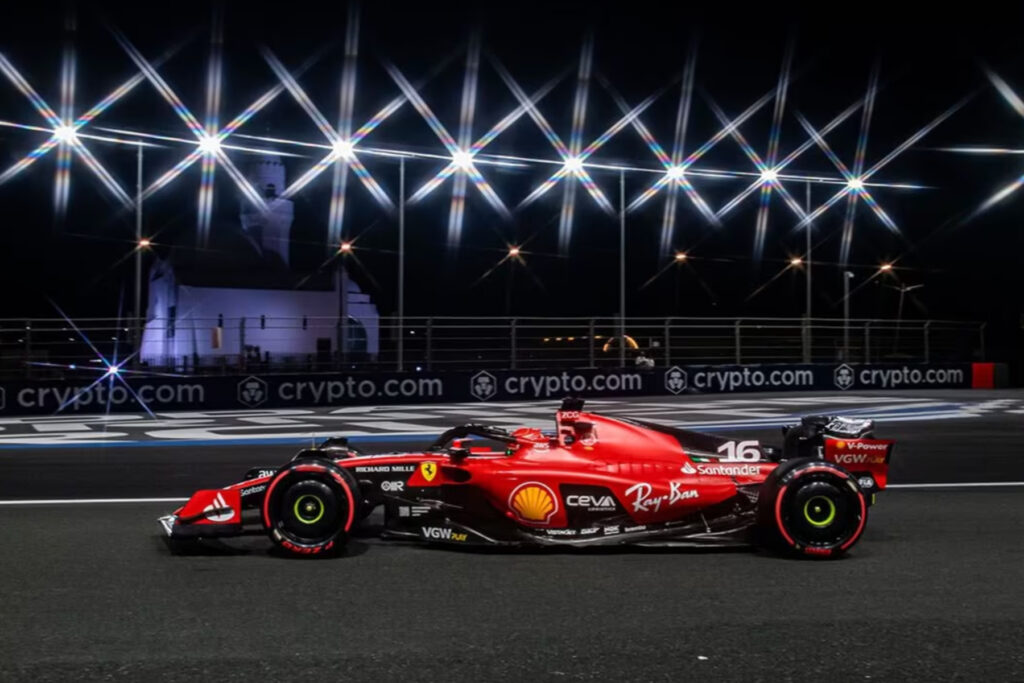 Formel 1 Charles Leclerc Ferrari 2023 Saudi Arabien GP