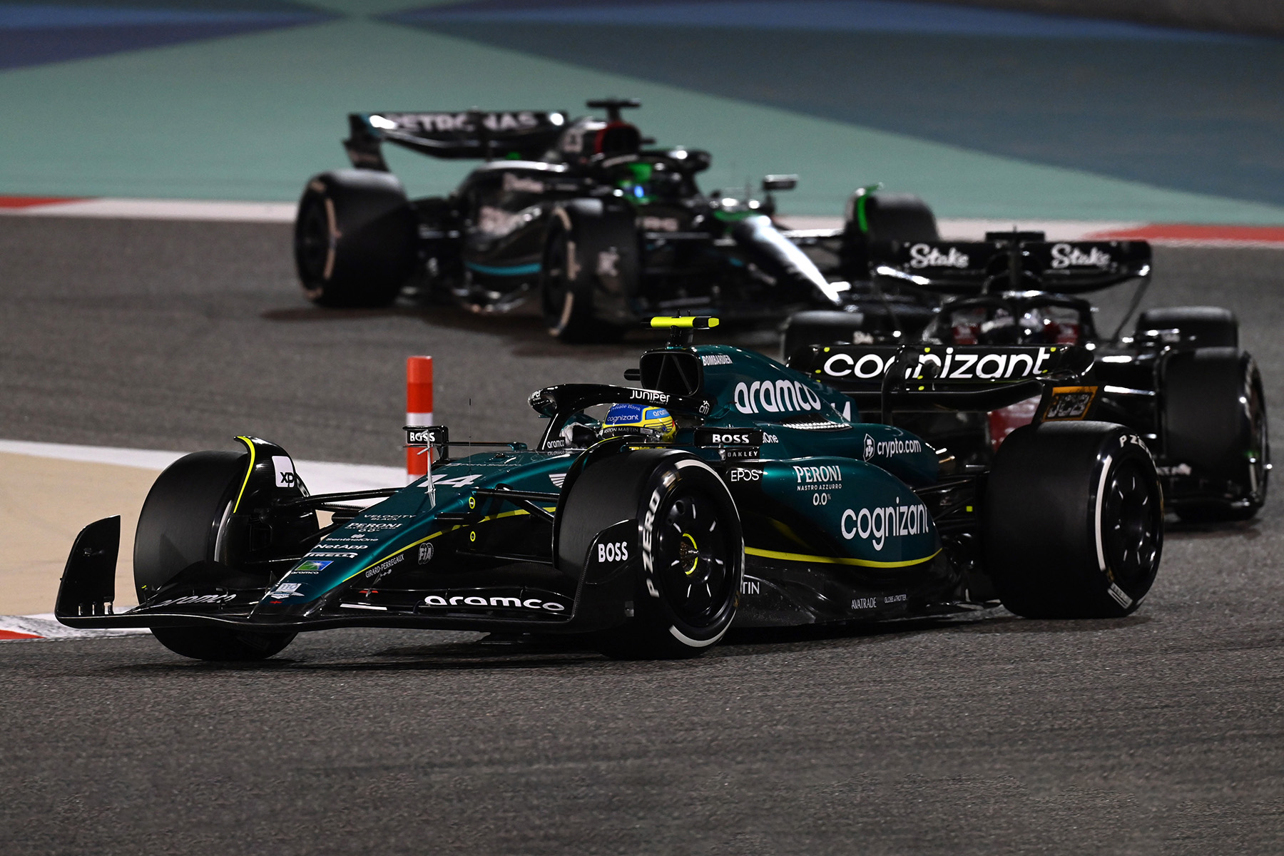 Formel 1 Alonso Aston Martin Bahrain GP