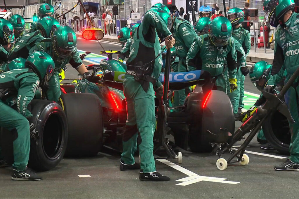 Formel 1 Fernando Alonso Aston Martin Saudi Arabien 2023