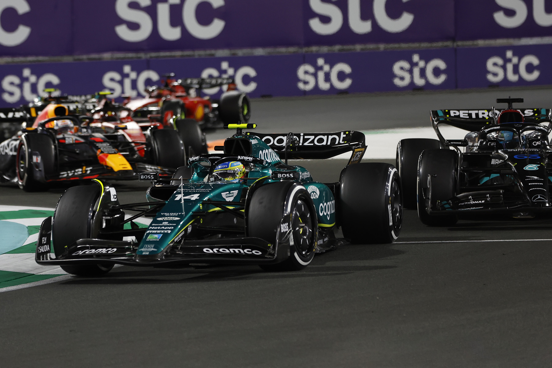 Formel 1 Aston Martin Mercedes 2023 Saudi Arabien