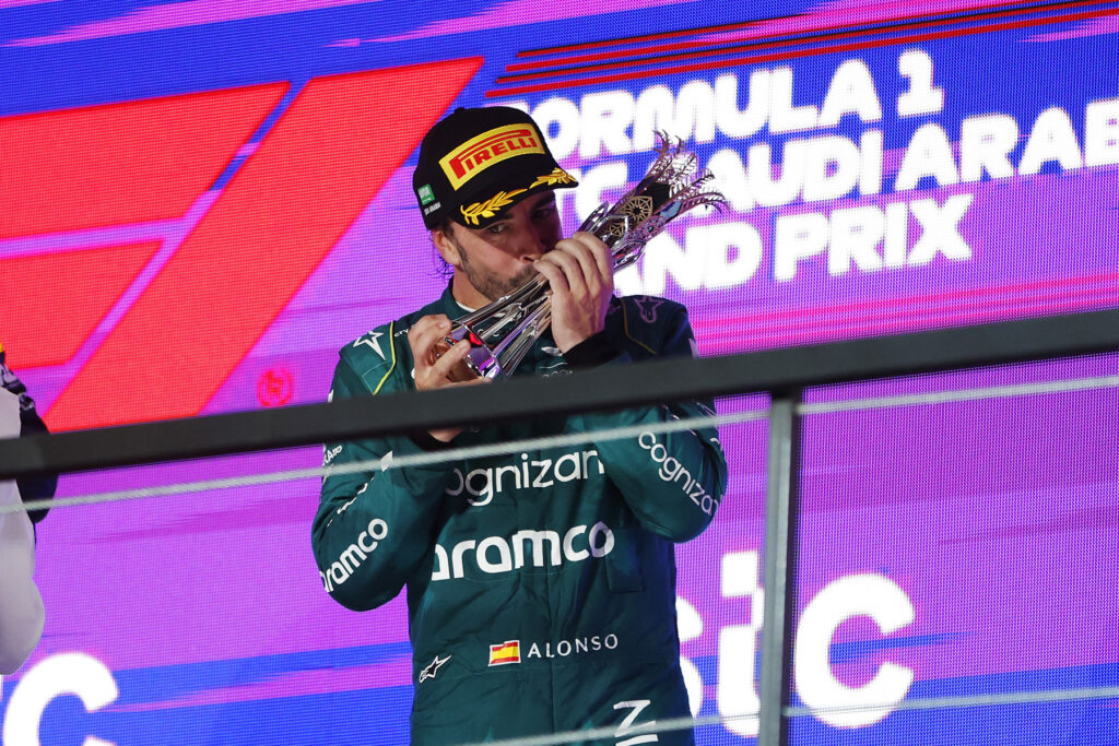 Formel 1 Fernando Alonso Aston Martin 2023 Saudi Arabien GP
