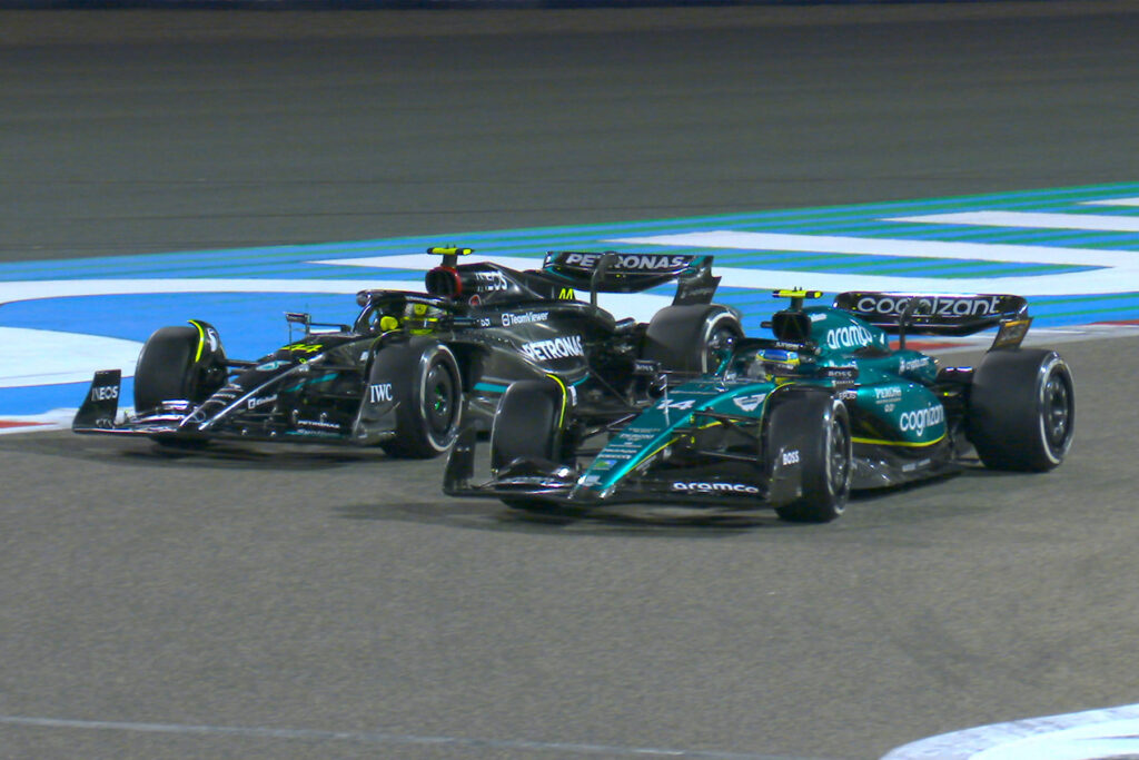 Formel 1 Hamilton Alonso Bahrain 2023