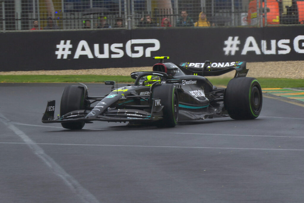 Formel 1 Lewis Hamilton Mercedes Australien 2023 FP2