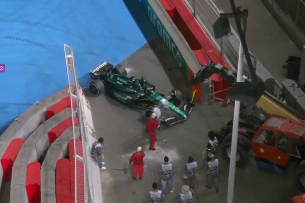 Formel 1 Stroll Aston Martin Saudi Arabien 2023