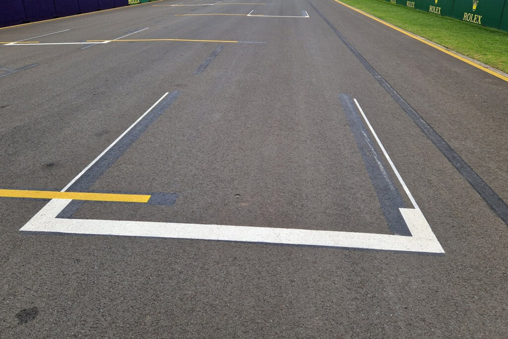Formel 1 Melbounre Startbox 2023 Startaufstellung