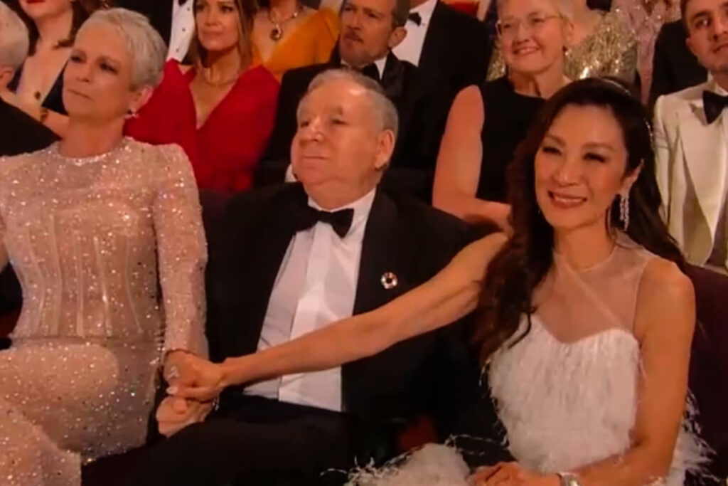 Jean Todt Michelle Yeoh Oscars 2023
