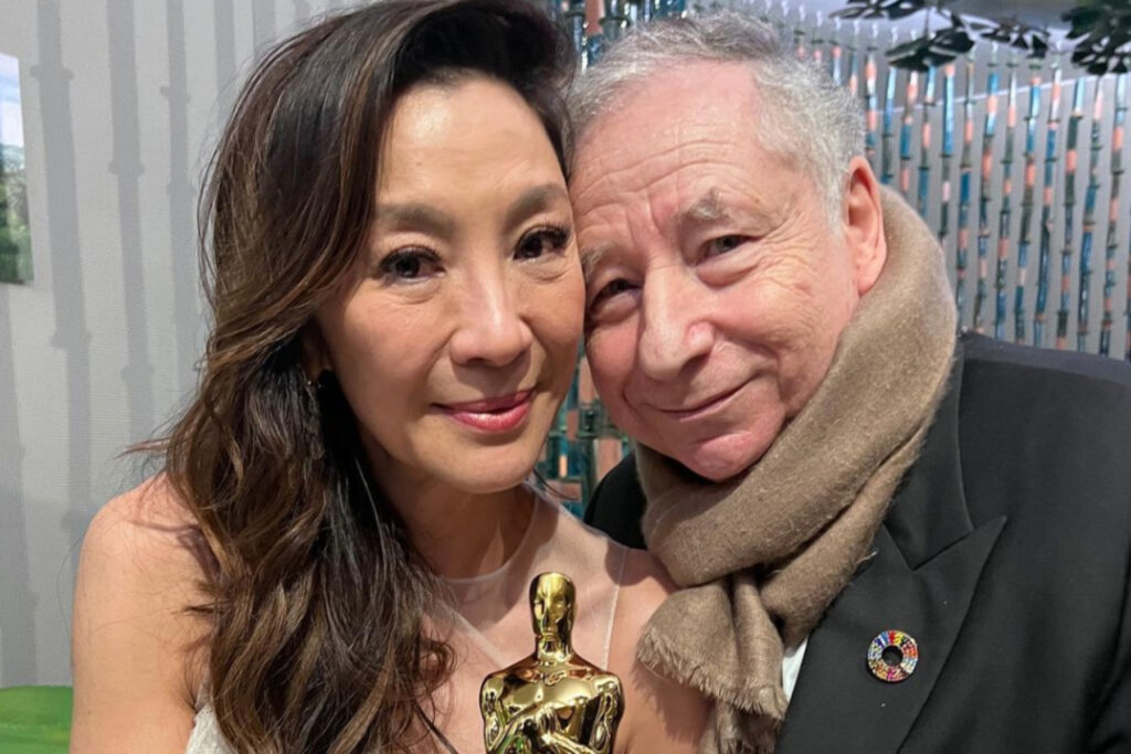 Michelle Yeoh Jean Todt Oscars 2023