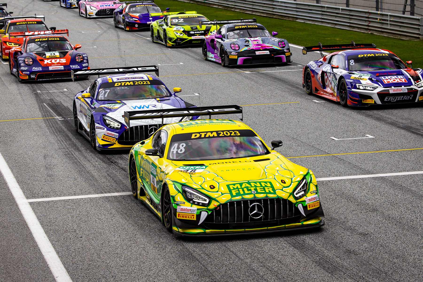 DTM Test 2023 Spielberg Red Bull Ring