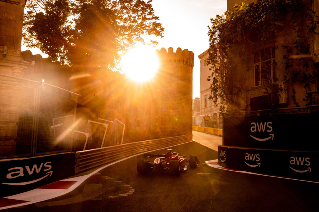 Formel 1 Leclerc Ferrari Aserbaidschan Baku 2023