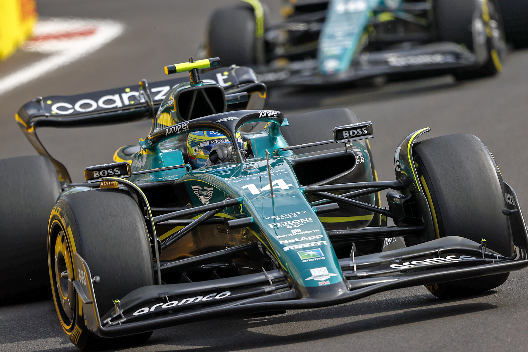 Formel 1 Alonso Stroll Aston Martin Aserbaidschan 2023 01