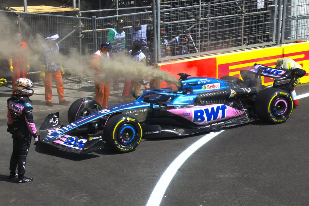 Formel 1 Gasly Alpine Baku 2023