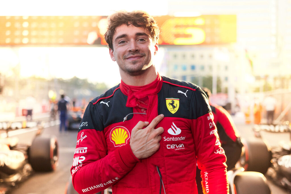 Formel 1 Charles Leclerc Ferrari Aserbaidschan Baku 2023 01