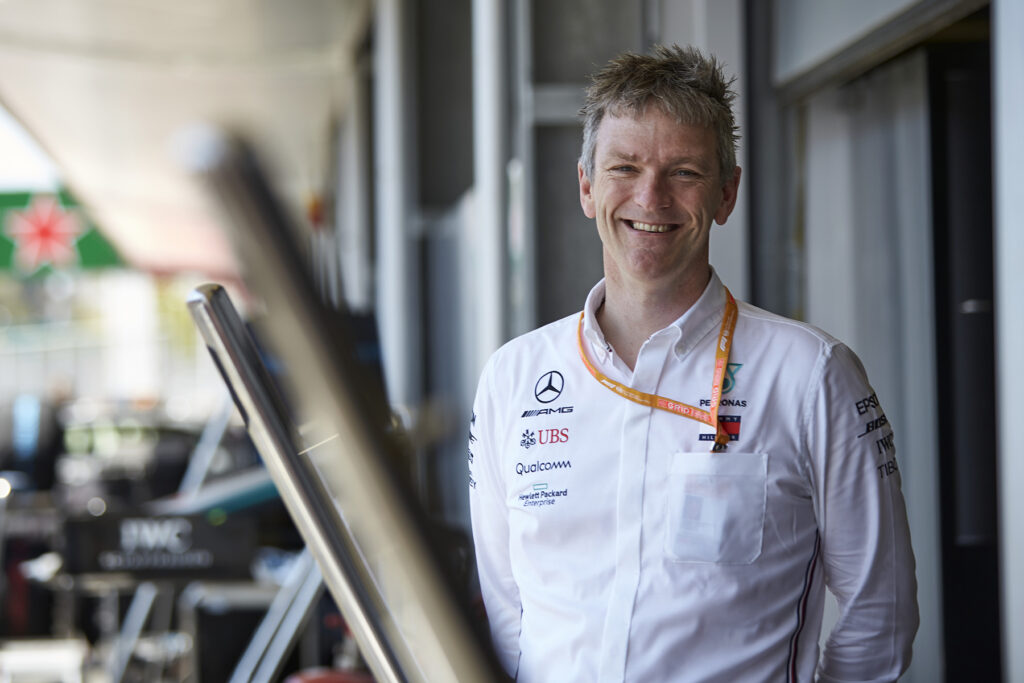 Formel 1 James Allison. Credit: Mercedes