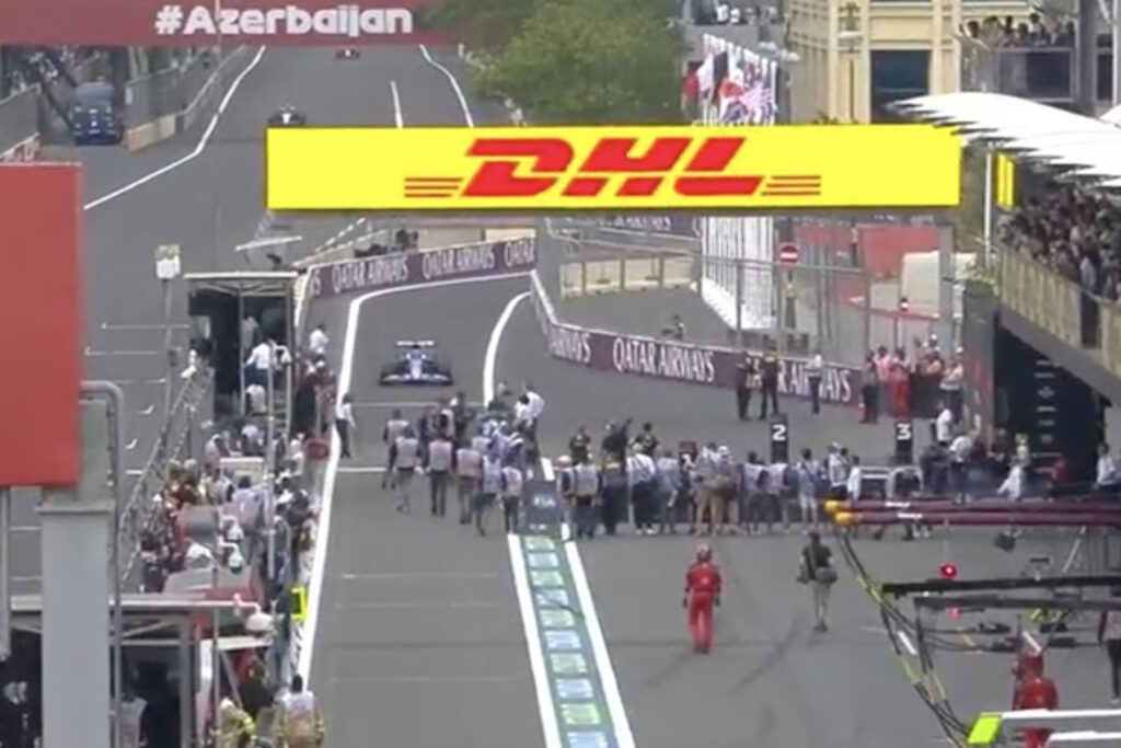 Formel 1 Ocon Aserbaidschan Baku Stop 2023