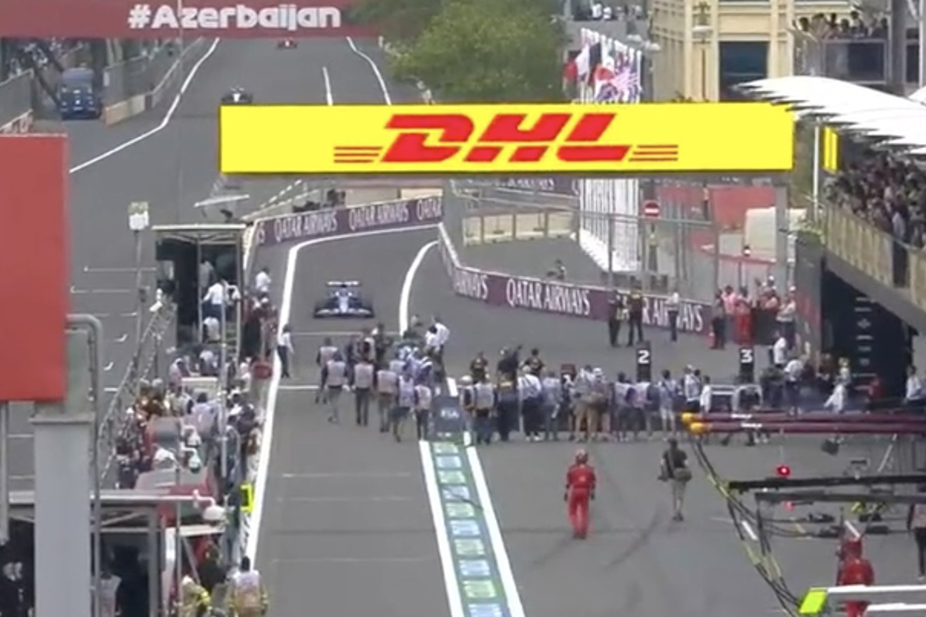 Formel 1 Ocon Aserbaidschan Baku Stop 2023