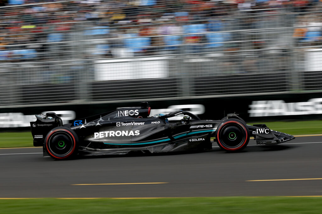 Formel 1 George Russell Mercedes Australien Quali 2023